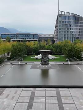 航拍西北工业大学长安校区