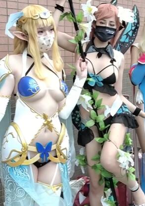 Cosplay精灵村系列角色