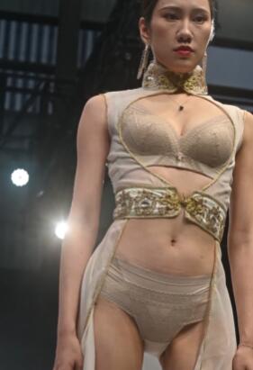 2023 深圳国际内衣展性感美女超模show