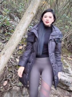 户外瑜伽裤主播