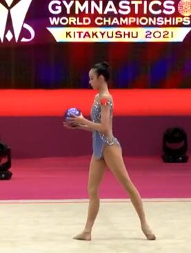 【艺术体操】赵樾—日本北九州世锦赛资格赛—球操