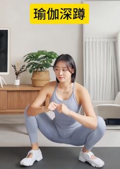 瑜伽深蹲