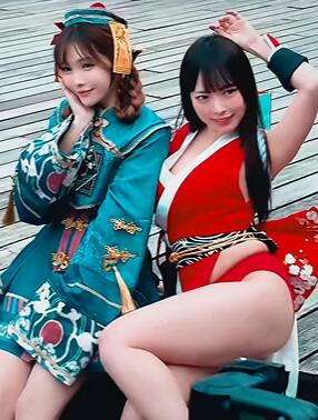 不知火舞是个樱花妹cosplay