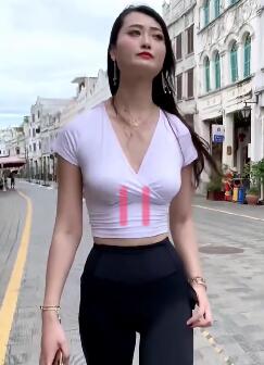 高振鹏街拍大美女3