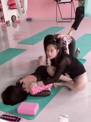 空中瑜伽课堂随拍16