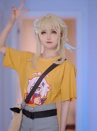 该说不说 我的表情有变化了 原神 荧 COS