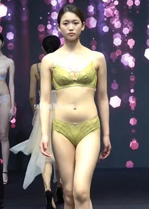 快手精品时尚美女模特T台走秀2