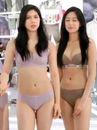 2024 suif 深圳内衣展 美女模特合集01