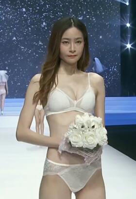 2021️CKIW深圳针博会开幕秀遐婚纱主题内衣秀