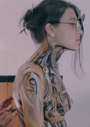 分享一组人体彩绘,希望大家喜欢