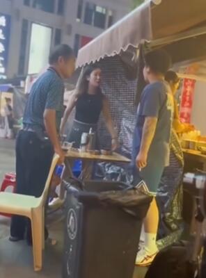 夜市男女混战-民间竞技实录